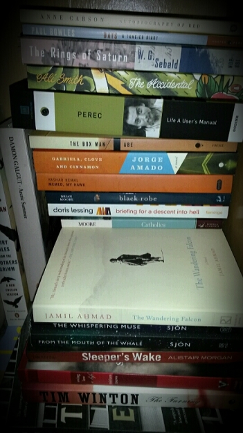 Random pile, one of many, mostly unread.